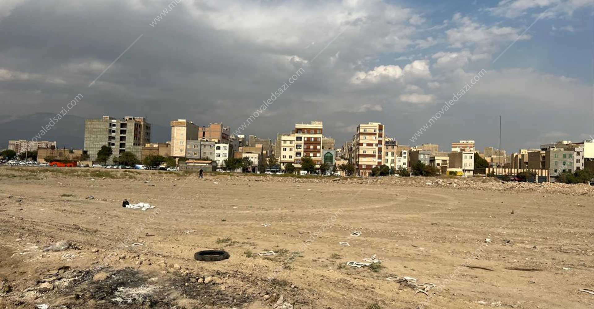 6دانگ یک قطعه زمین در یافت آباد موسوم به خانه فرش شناسه 2606