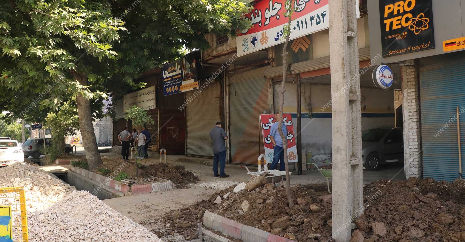 یک واحد تجاری در ساری بلوار کشاورز شناسه 1866