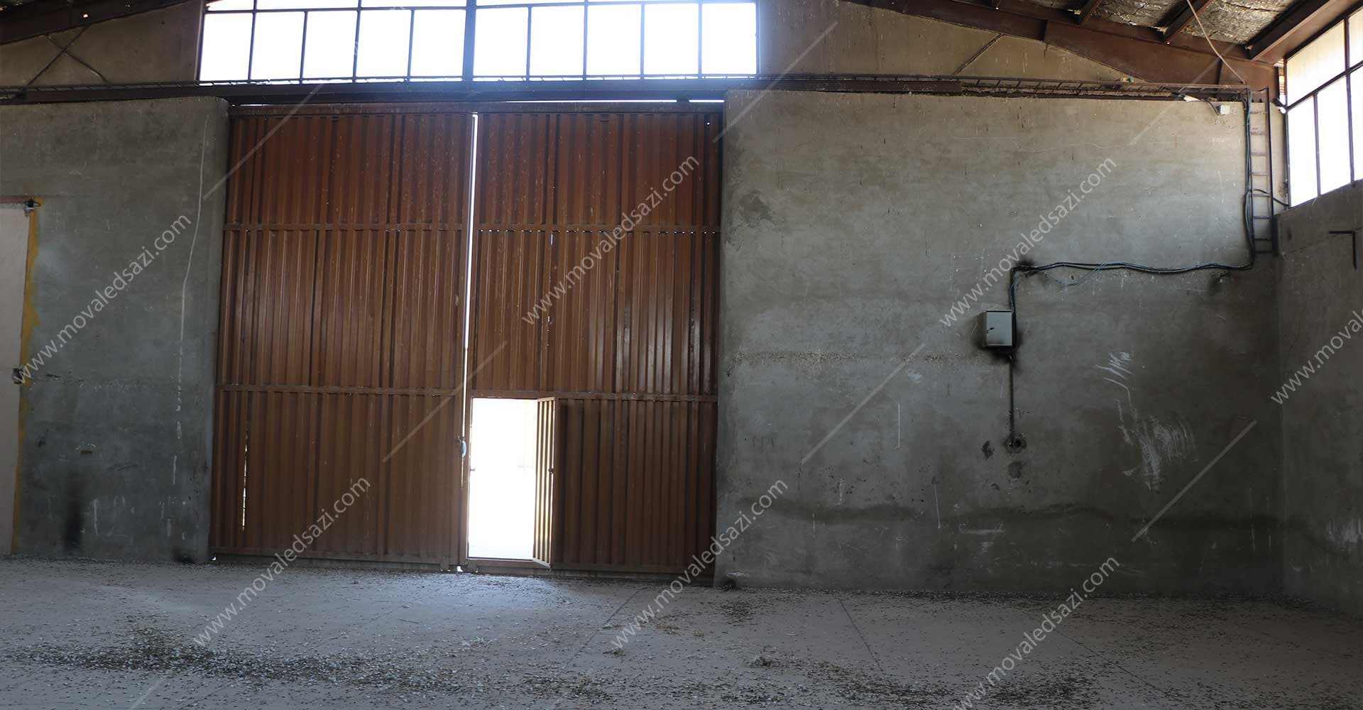 عرصه و اعیان یک کارخانه در ورامین