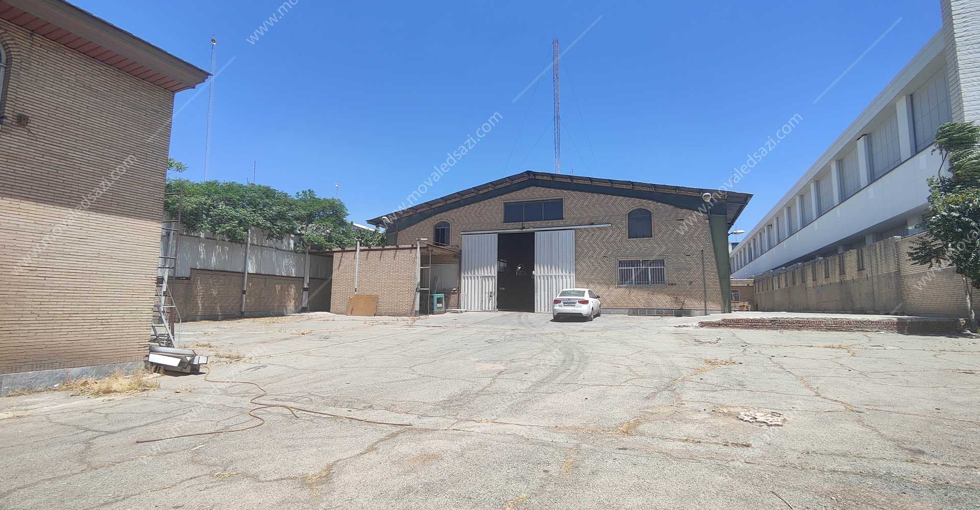 ششدانگ عرصه و اعیان یک واحد صنعتی جاده مخصوص کرج شناسه 2672