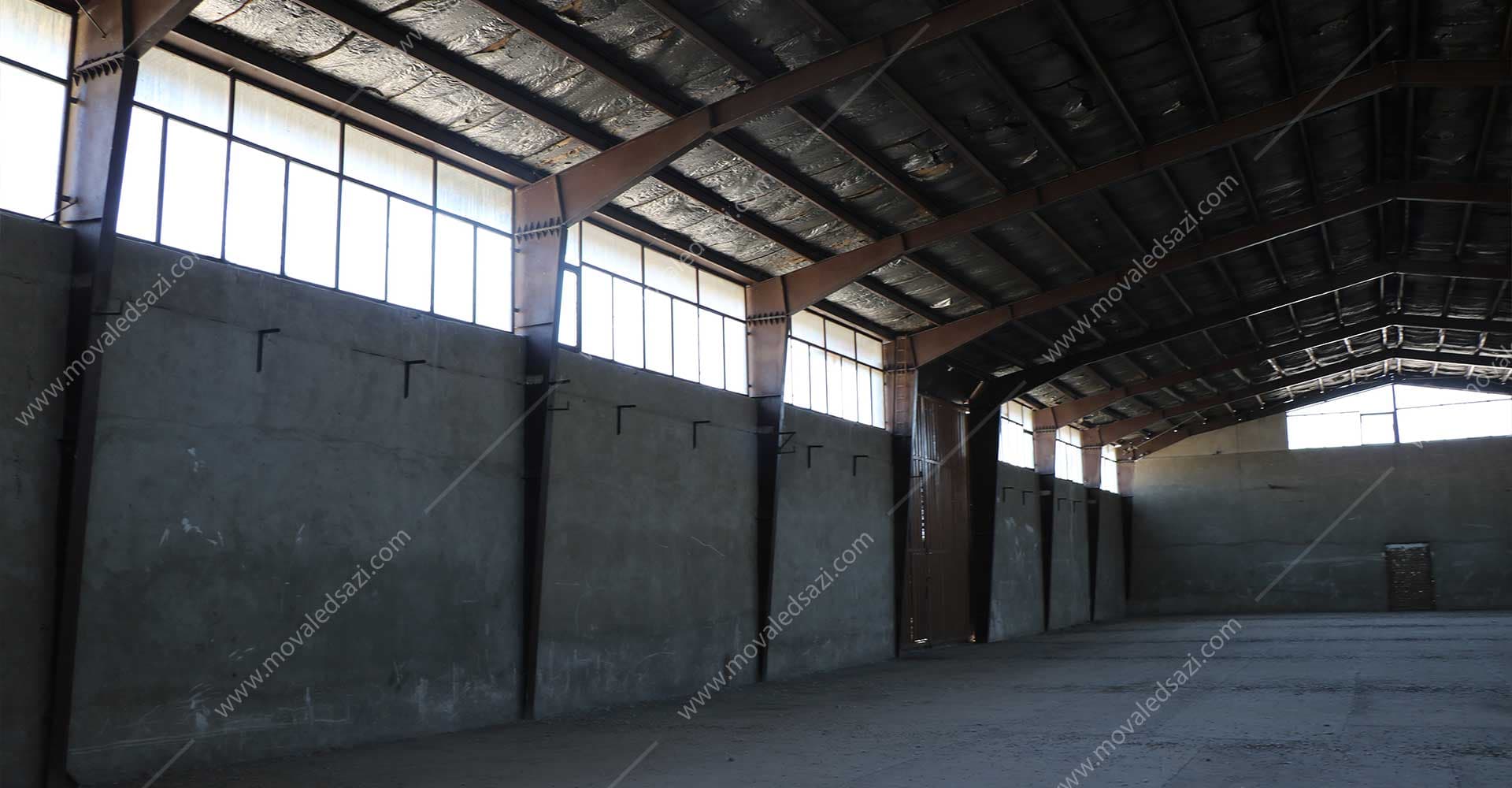 عرصه و اعیان یک کارخانه در ورامین