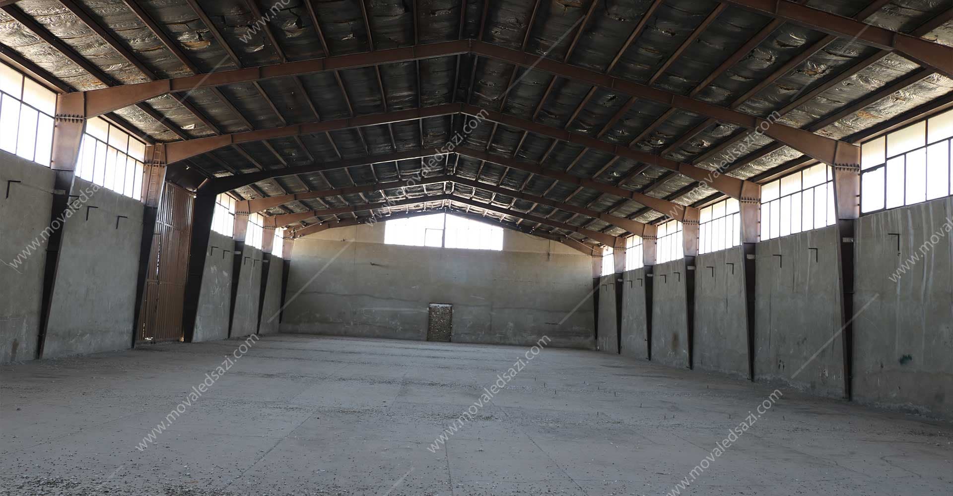 عرصه و اعیان یک کارخانه در ورامین