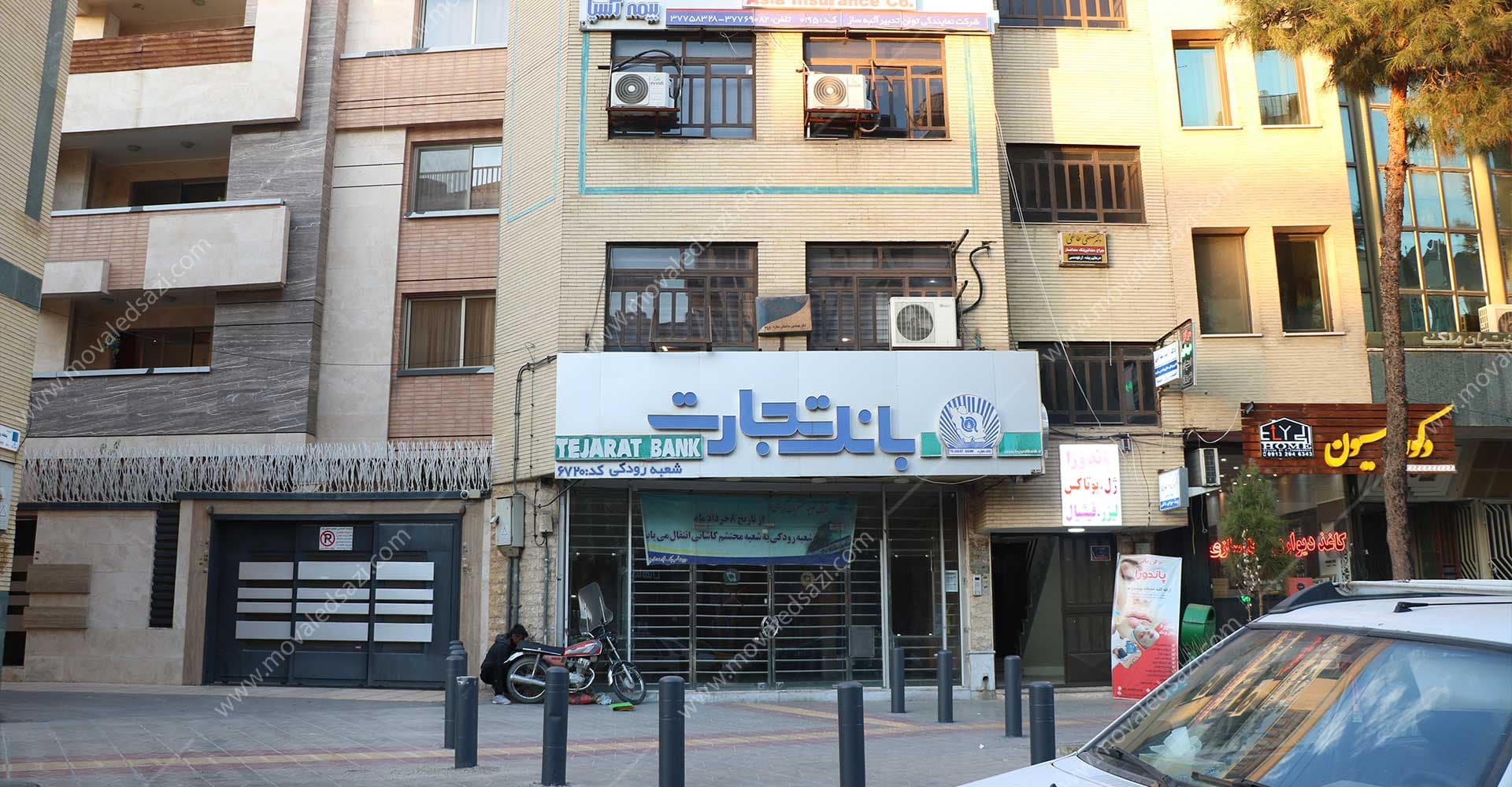 5- شعبه سابق بانک تجارت خیابان رودکی شناسه 10833