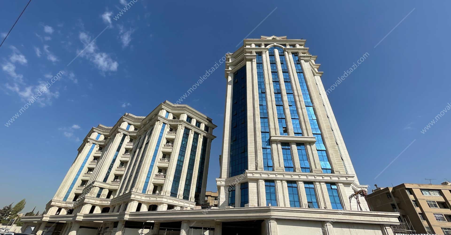 19 واحدی اداری- مسکونی شهرک غرب