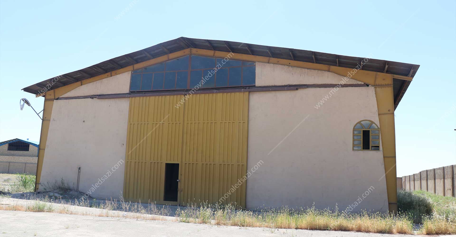 عرصه و اعیان یک کارخانه در ورامین