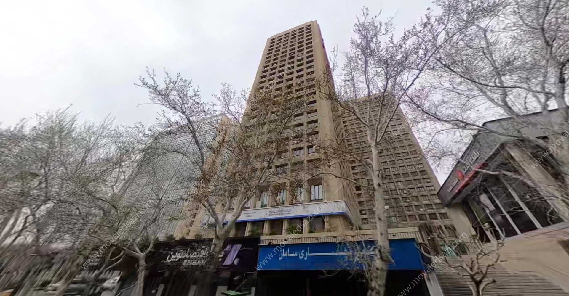 ششدانگ عرصه و اعیان محل سابق شعبه بانک بلوار کشاورز مجتمع سامان شناسه 10220