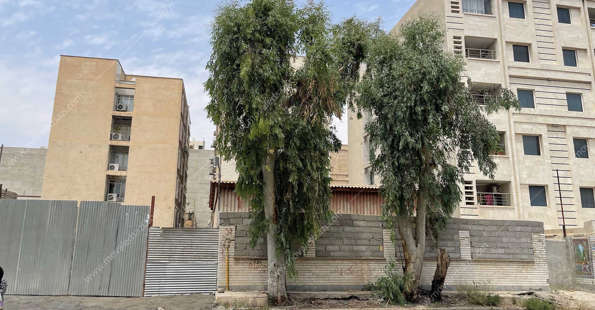 17 سهم مشاع از85 سهم یک ساختمان مسکونی شناسه 2407